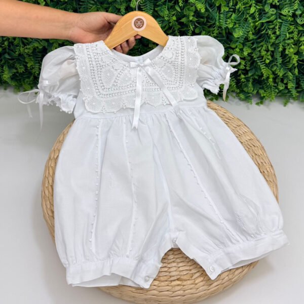 Romper Renascença Branco — imagem 1