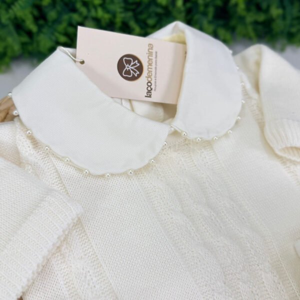 Saída Maternidade Beatriz Off-White sem Manta — imagem 2