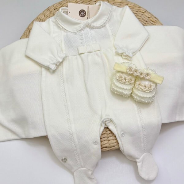 Saída Maternidade Cecília Off-White — imagem 2