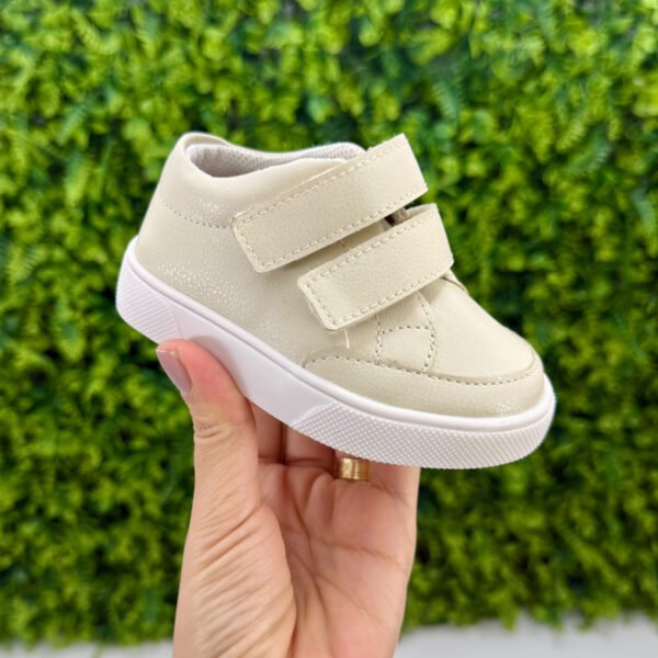 Tênis Lupie® Velcro Duplo Off-White — imagem 1