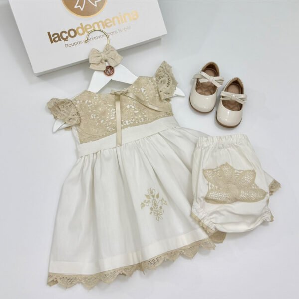 Vestido Elise Off-White — imagem 1