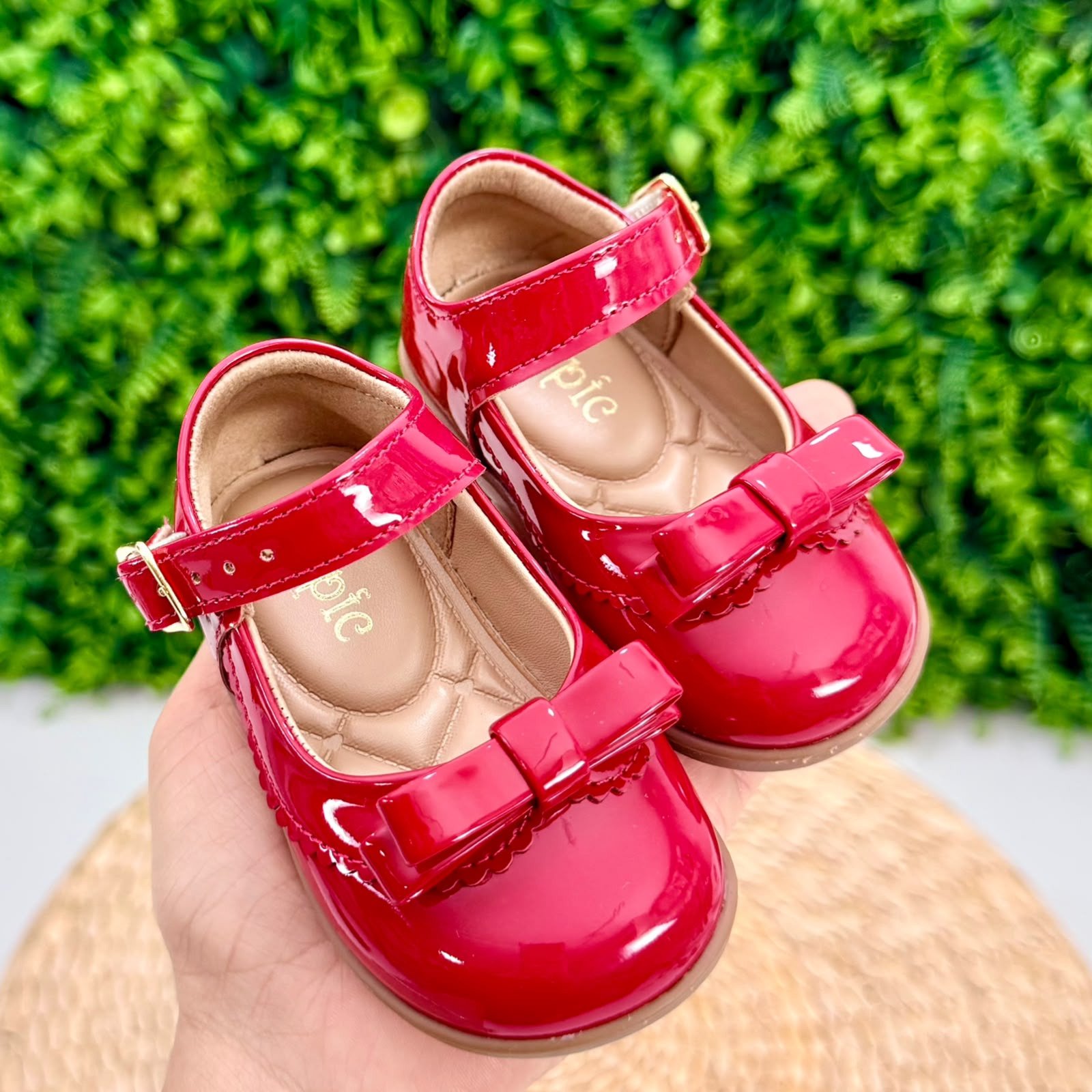 Sapatinho Lupie® Charlote Verniz Vermelho - Imagem 2