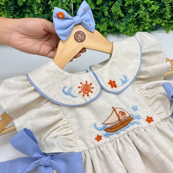 Vestido Festa Moana - Encomenda — imagem 3