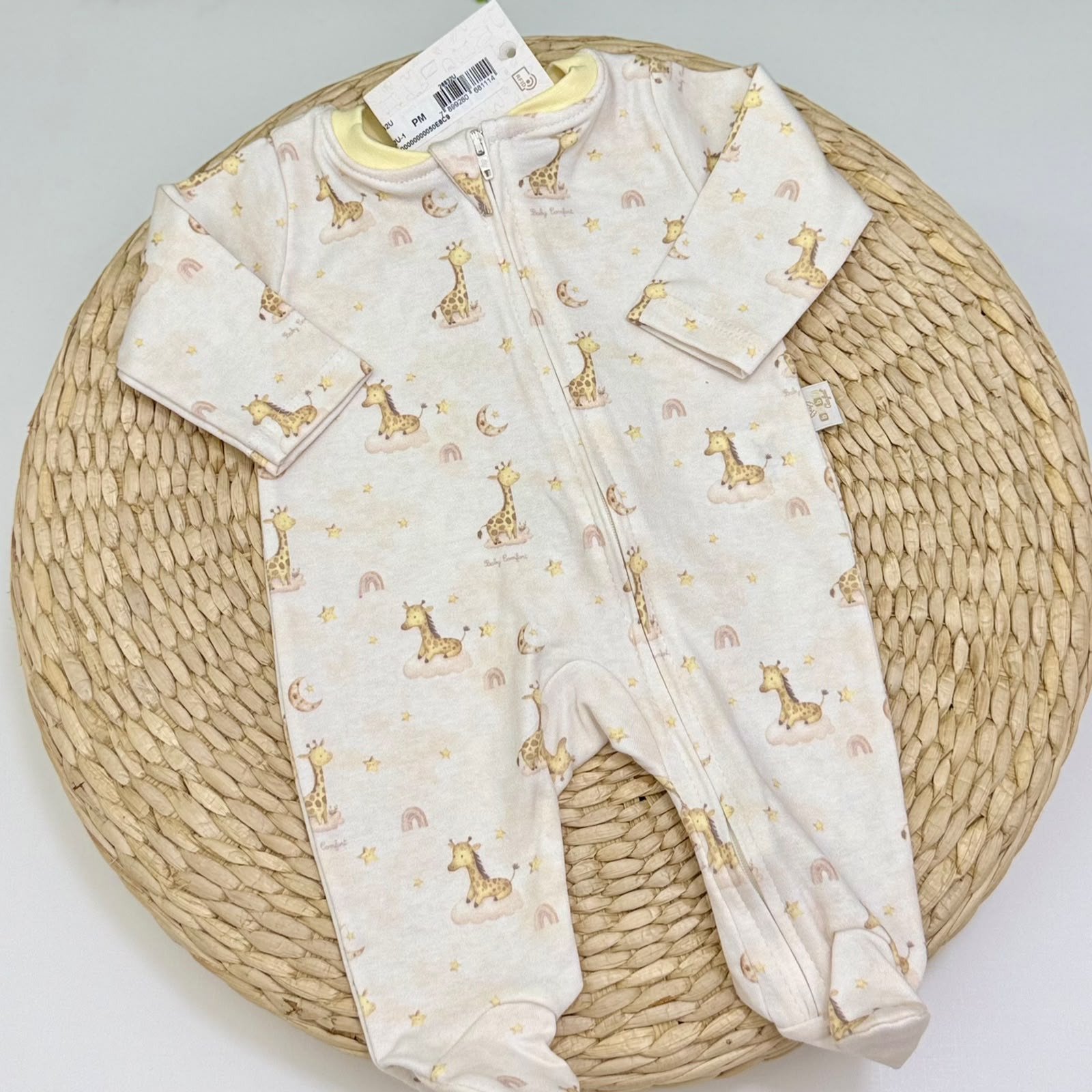 Pijama Anjos Baby® Unissex Girafinhas