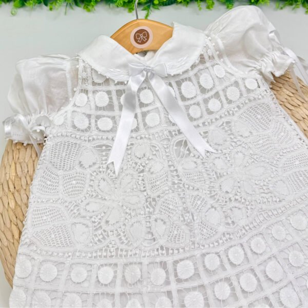 Vestido Renda Renascença Branco — imagem 2