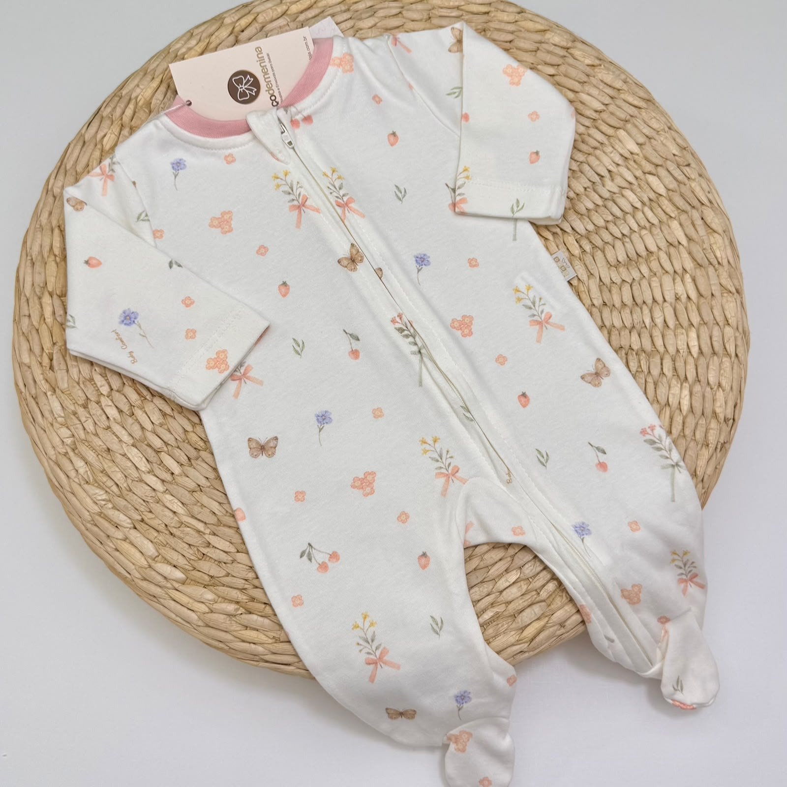 Pijama Anjos Baby® Borboletas