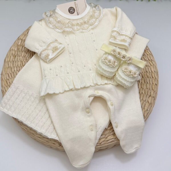 Saída Maternidade Celina Off-White — imagem 2