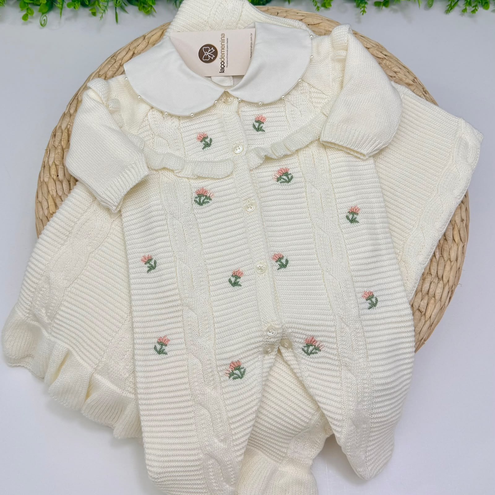 Saída Maternidade Alana Off-White