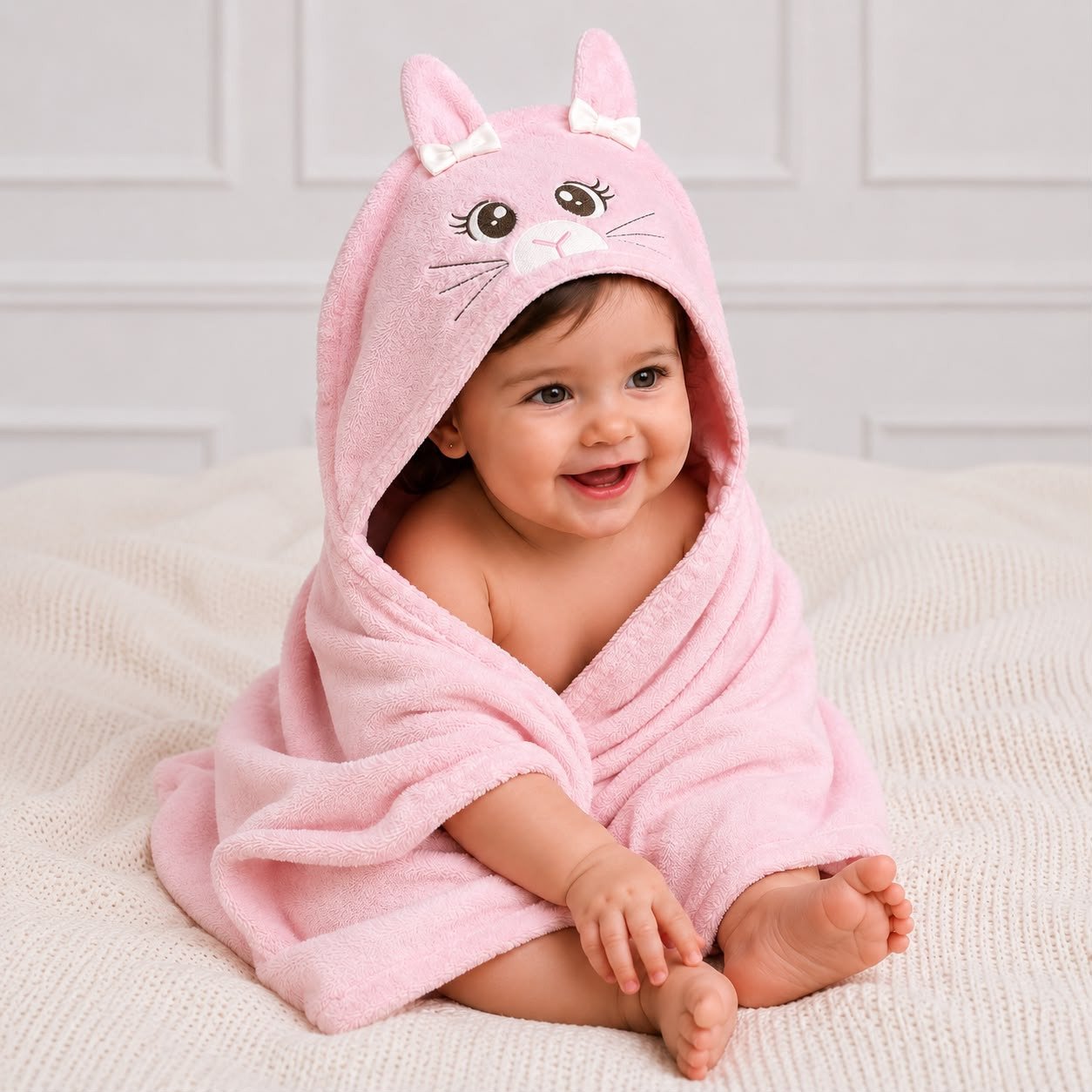 Toalha Anjos Baby® Coelhinha