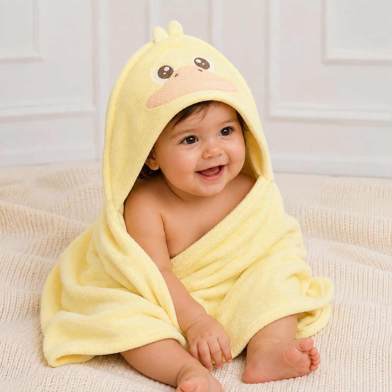 Toalha Anjos Baby® Patinho