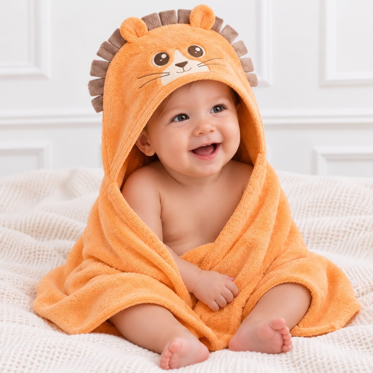Toalha Anjos Baby® Leão