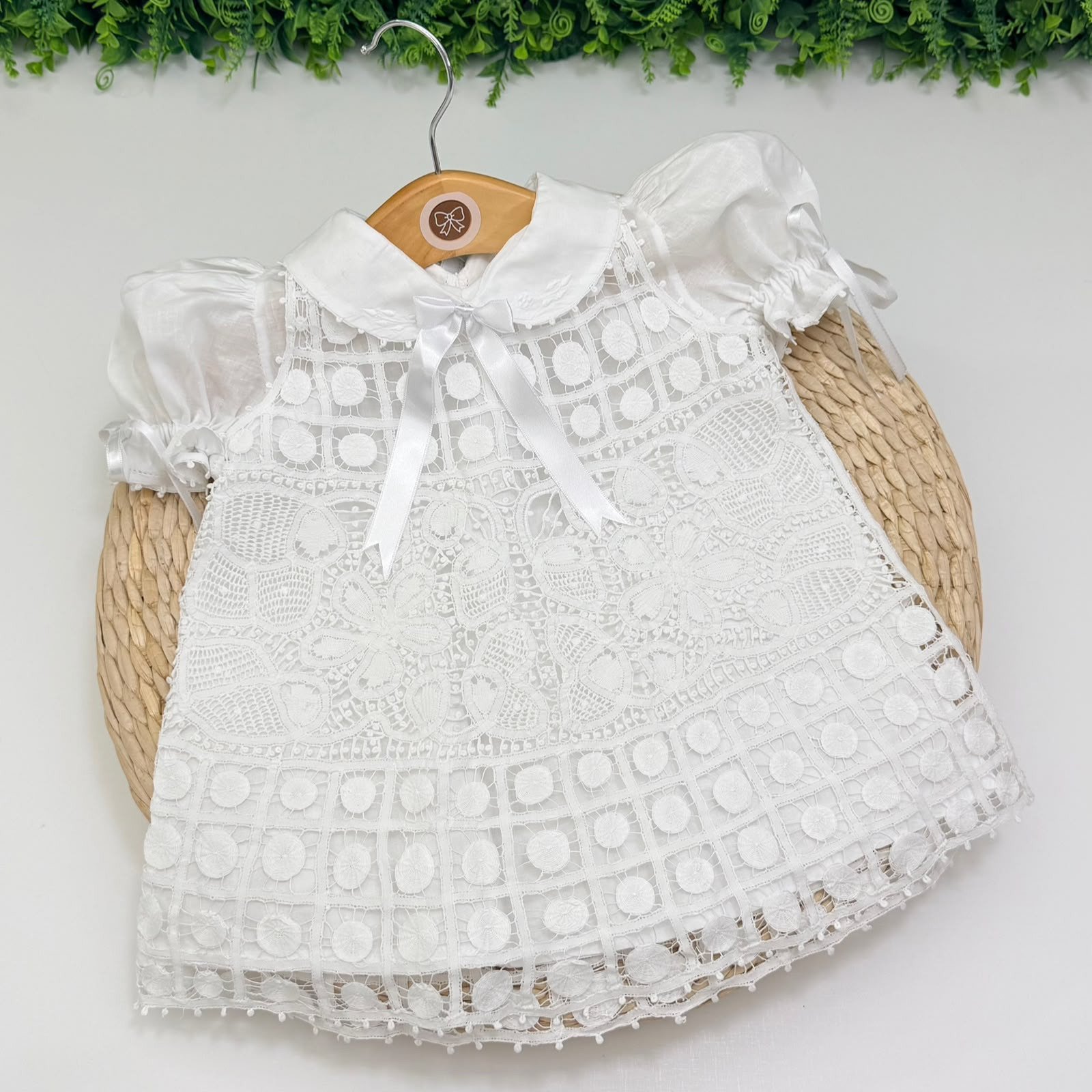 Vestido Renda Renascença Branco
