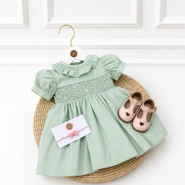 Vestido Festa Aurora Verde — imagem 1