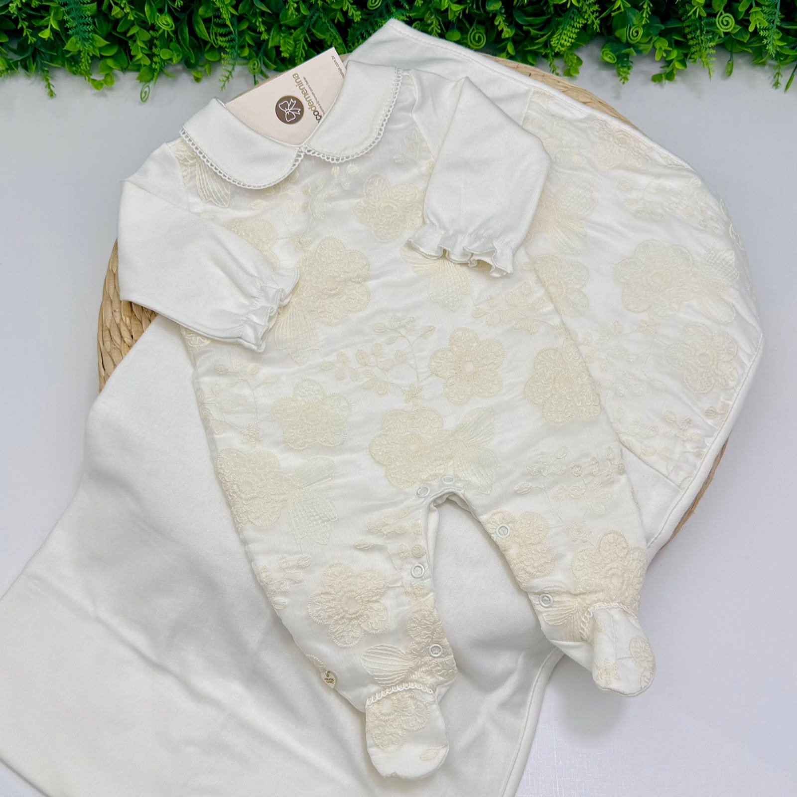 Saída Maternidade Yasmin Off-White