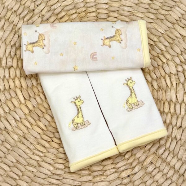 Kit Fraldas de Boca Anjos Baby® Girafinhas — imagem 1