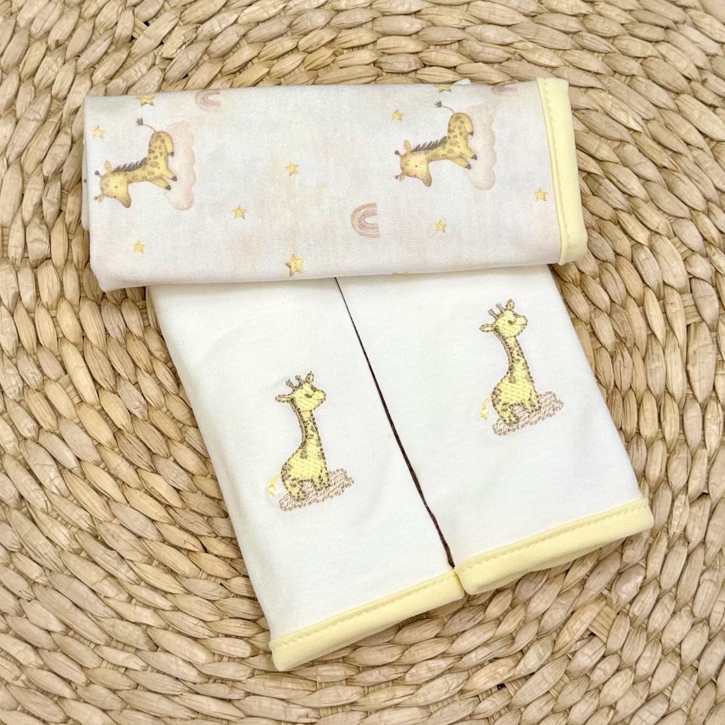 Kit Fraldas de Boca Anjos Baby® Girafinhas