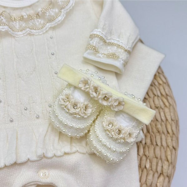 Saída Maternidade Celina Off-White — imagem 3
