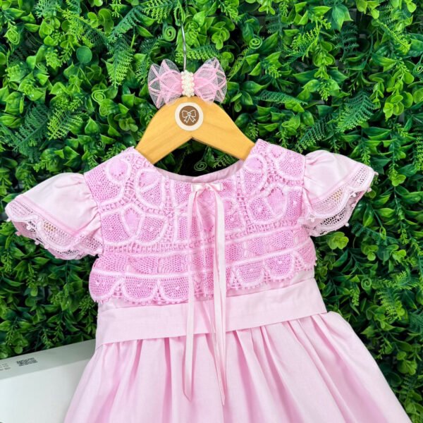 Vestido  Barrinha Rosa Claro — imagem 3