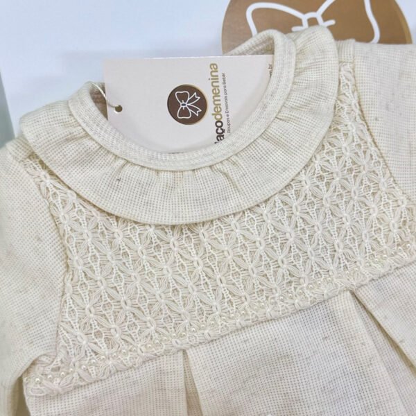 Saída Maternidade Bela Off-White — imagem 4