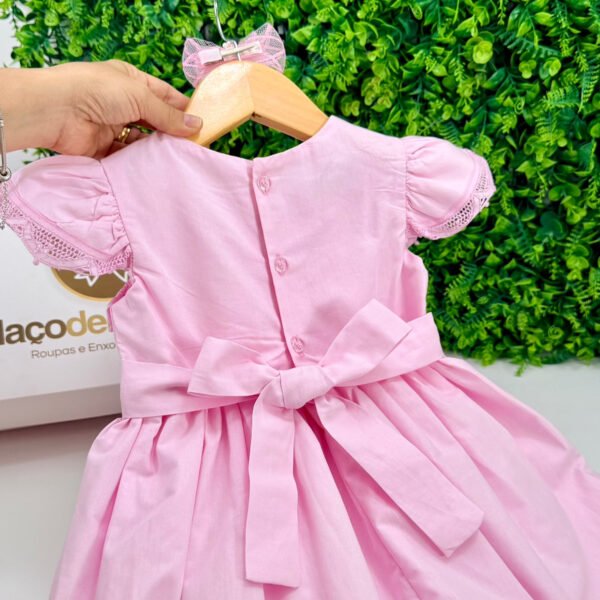 Vestido  Barrinha Rosa Claro — imagem 2