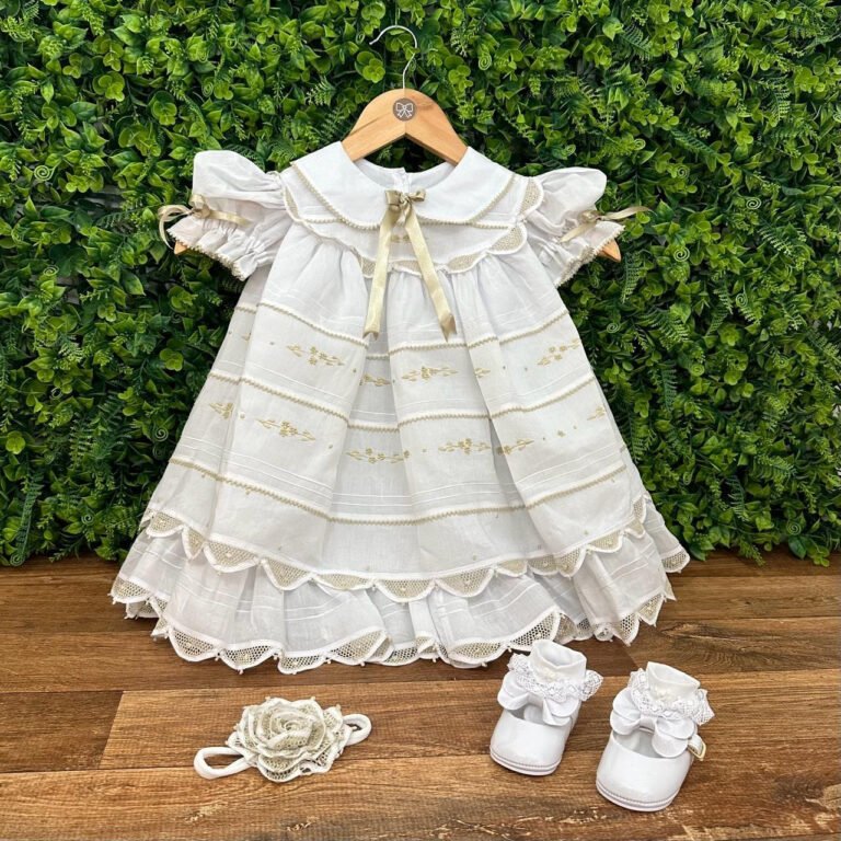 Vestido Camadas Dourado