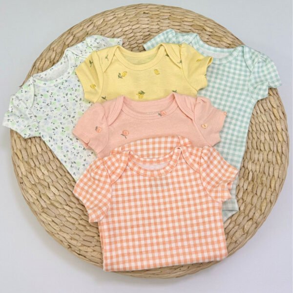 Kit Body Bebê  Verão Carters® - 5 Peças — imagem 2