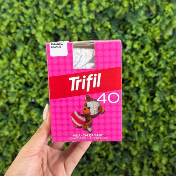 Meia-Calça Infantil Trifil® 40 Fios Branca — imagem 1